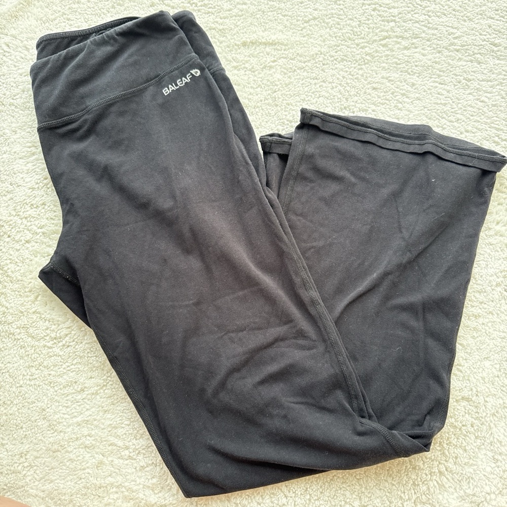 Baleaf Black Yoga Leggings - Picture 5 of 5